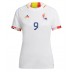 Belgia Romelu Lukaku #9 Kopio Vieras Pelipaita Naisten MM-kisat 2022 Lyhyet Hihat